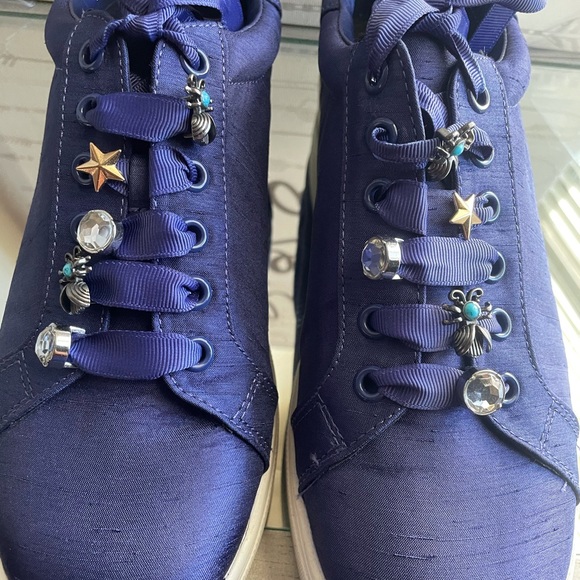 Blue platform Tennis shoes - Picture 5 of 7